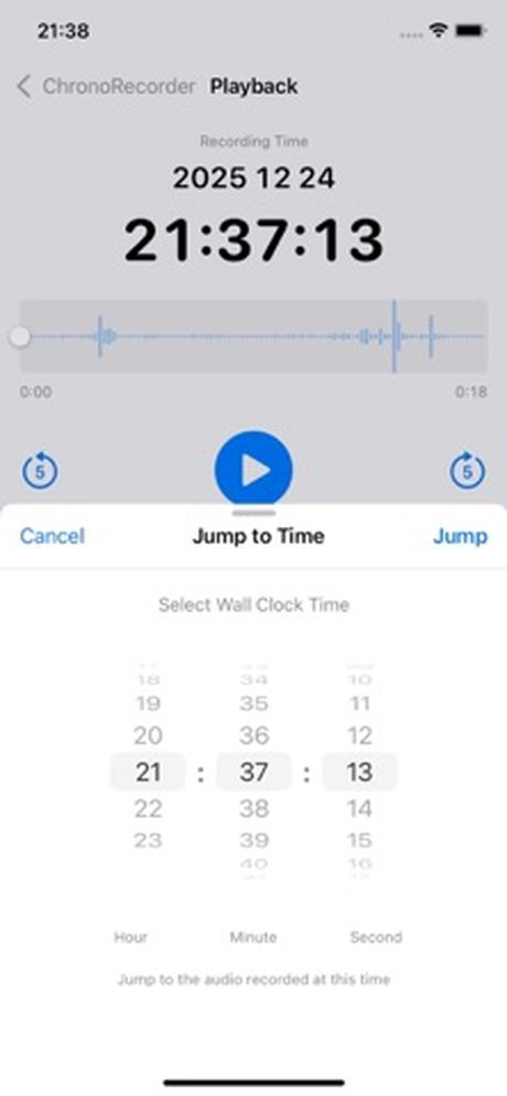 Timetag Audio Recoder Screenshots 1