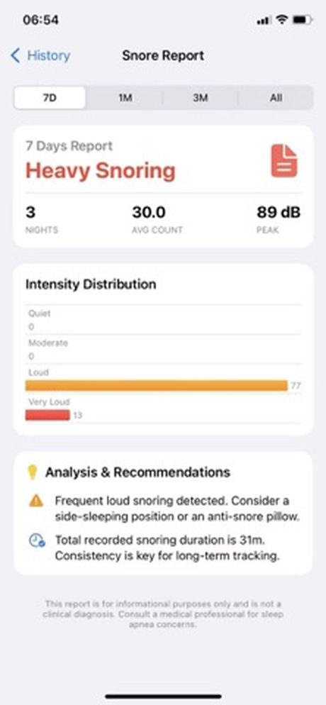 TrackSnore Screenshots 1