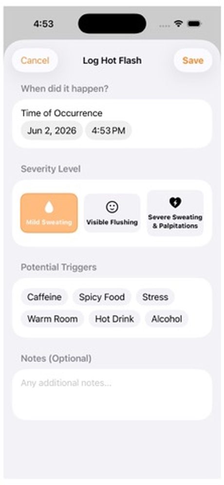 HotFlashLogger Screenshots 4