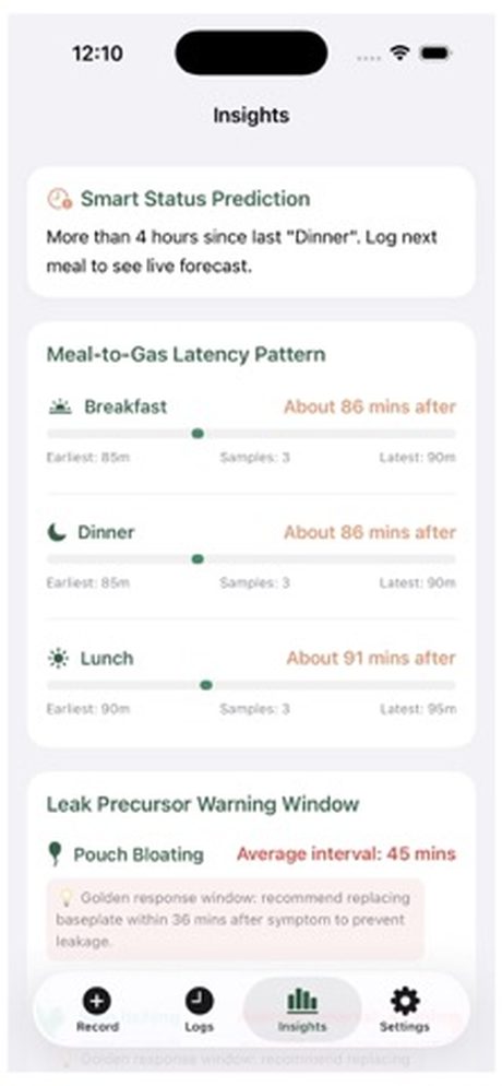 Stoma Gas & Sound Log Screenshots 3
