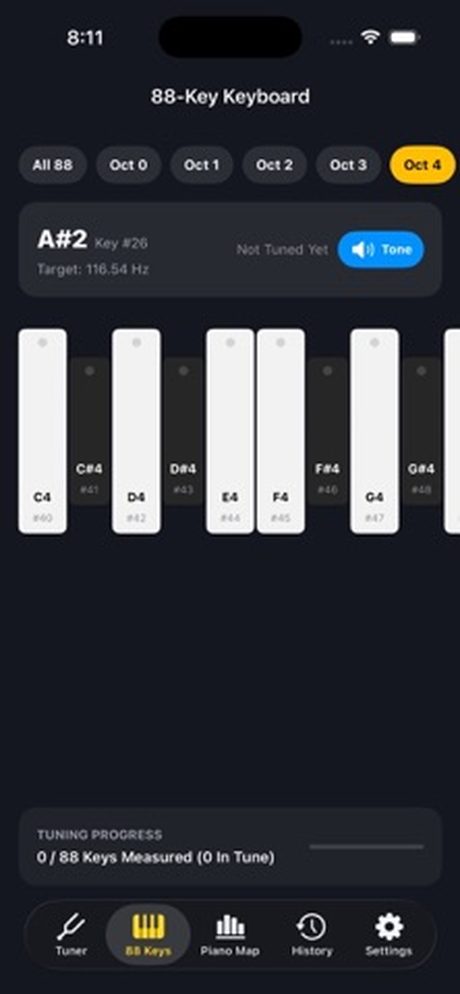 Piano Tuner's Assistant Screenshots 2